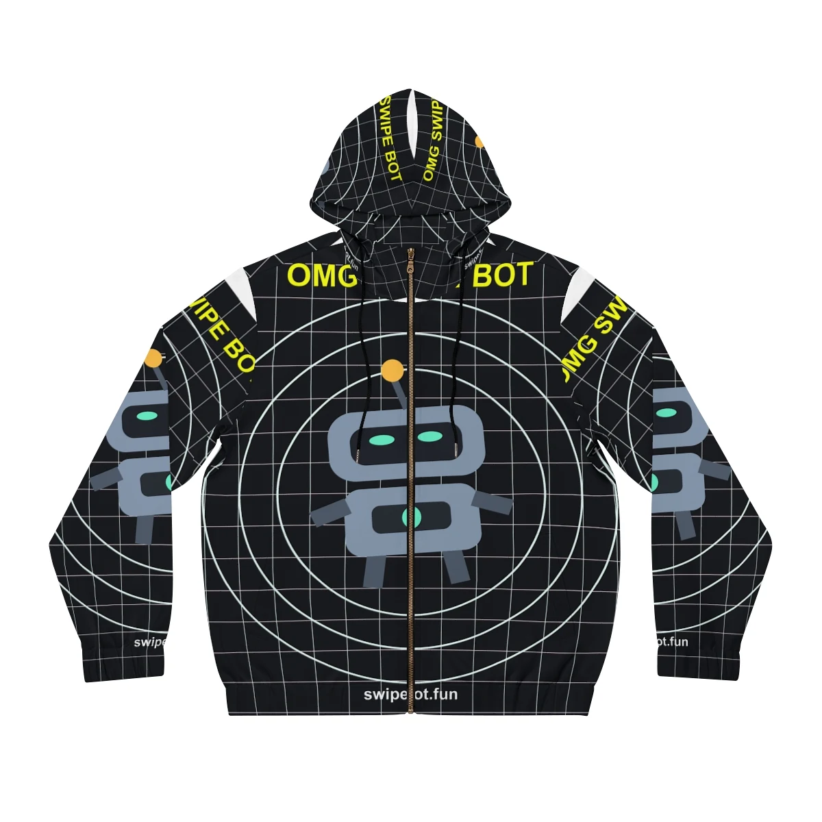 Swipe Bot Full-Zip Track Hoodie